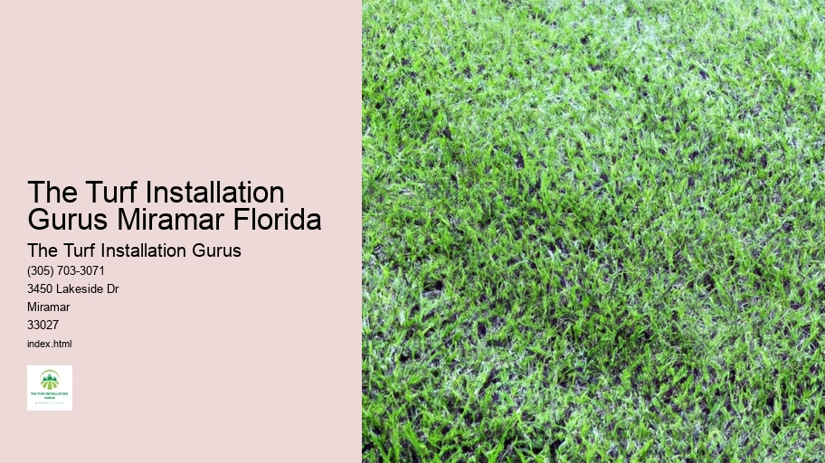 The Turf Installation Gurus Miramar Florida