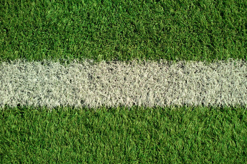 Fake grass installation